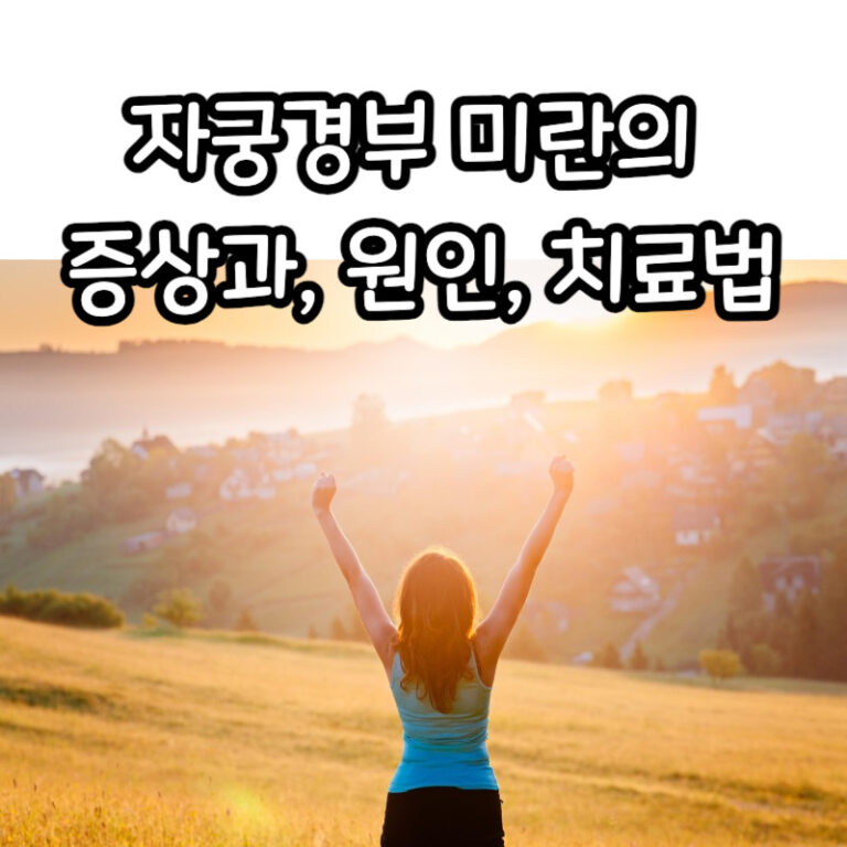 자궁 경부 미란은 위험할까? 증상, 원인, 치료 정리
