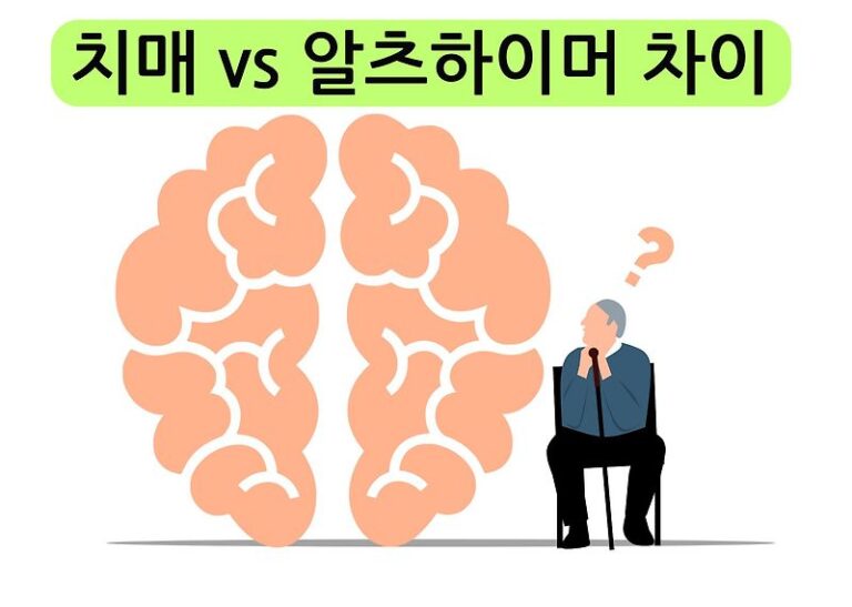 치매와 알츠하이머병의 차이점은 무엇일까?